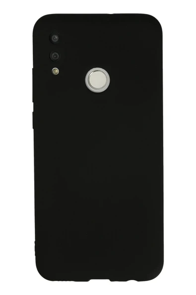Huawei P Smart 2019 Kılıf Nano içi Kadife Silikon - Siyah ürün görseli