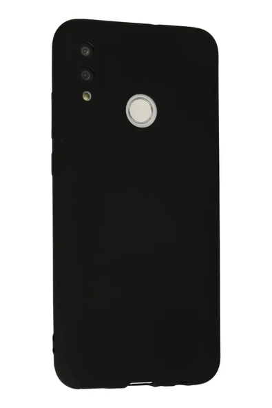 Huawei P Smart 2019 Kılıf Nano içi Kadife Silikon - Siyah - Resim 3