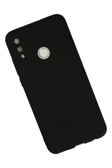 Huawei P Smart 2019 Kılıf Nano içi Kadife Silikon - Siyah - Resim 2