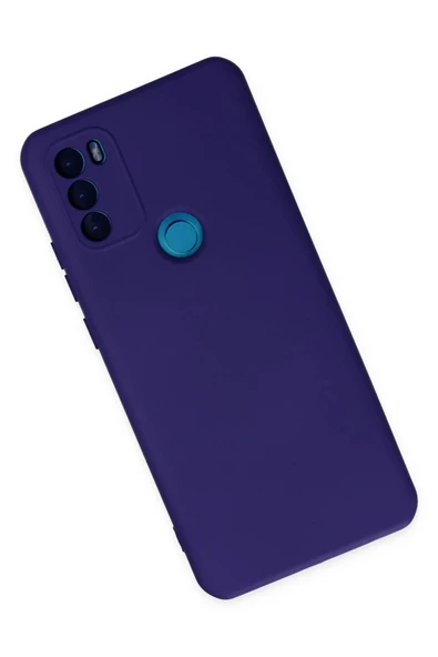 General Mobile GM 21 Plus Kılıf Nano içi Kadife Silikon - Mor - Resim 3