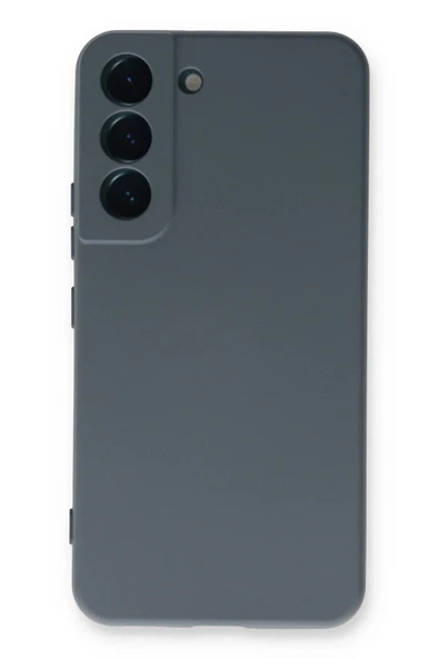 Samsung Galaxy S23 Plus Kılıf Nano içi Kadife Silikon - Gri ürün görseli