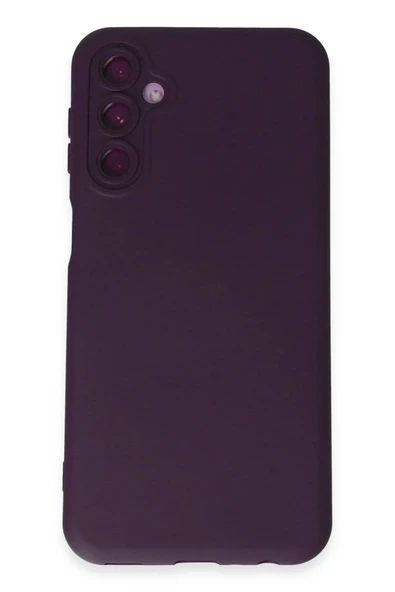 Samsung Galaxy M34 5G Kılıf Nano içi Kadife Silikon - Mor ürün görseli