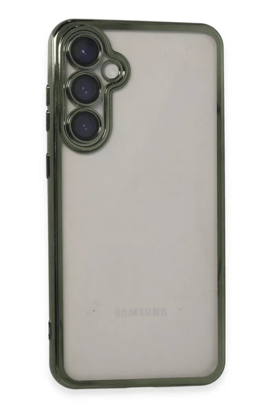 Samsung Galaxy S23 FE Kılıf Lensli Silikon - Yeşil ürün görseli