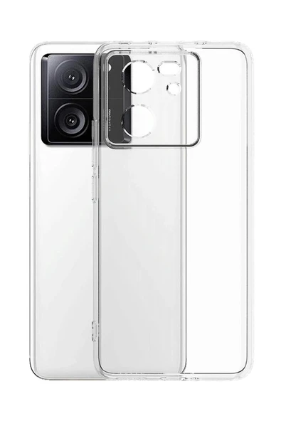 Xiaomi Mi 13T Pro Kılıf Lüx Şeffaf Silikon ürün görseli