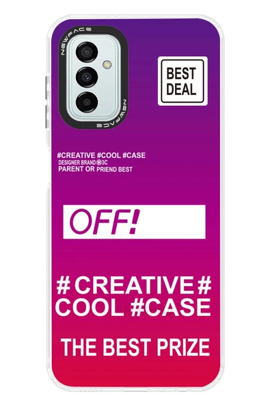 Samsung Galaxy M13 Kılıf Estoril Desenli Kapak - Estoril - 9 - Resim 2