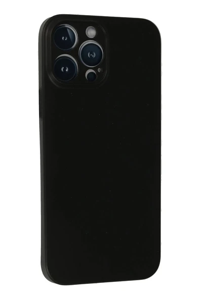 iPhone 13 Pro Max Kılıf PP Ultra İnce Kapak - Siyah - Resim 3
