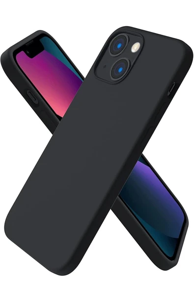 iPhone 13 Mini Kılıf First Silikon - Siyah ürün görseli