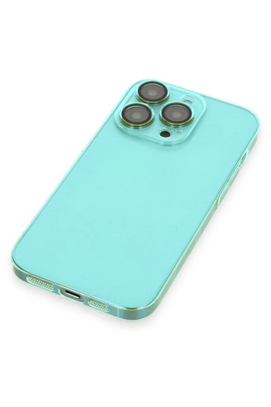 iPhone 13 Pro Max Kılıf Armada Lensli Kapak - Yeşil - Resim 4