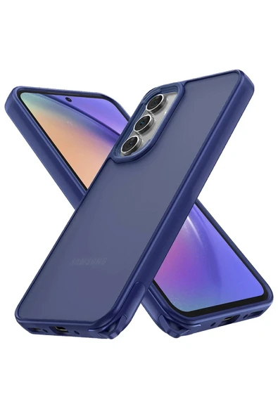 Samsung Galaxy A05S Kılıf Elegant Kapak - Lacivert ürün görseli