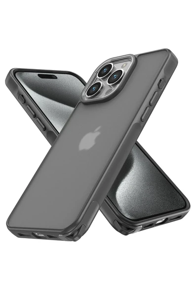 iPhone 14 Pro Kılıf Elegant Kapak - Titan Gri ürün görseli