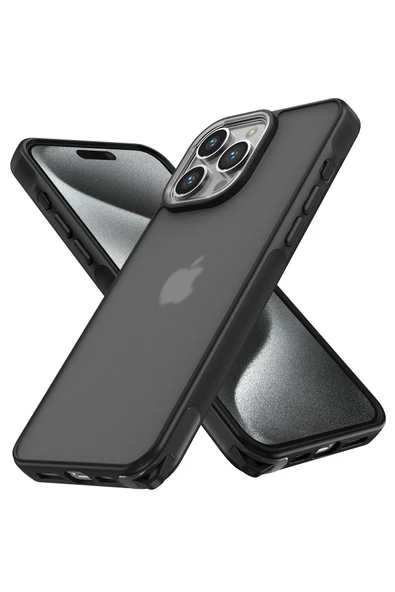 iPhone 14 Pro Max Kılıf Elegant Kapak - Siyah ürün görseli