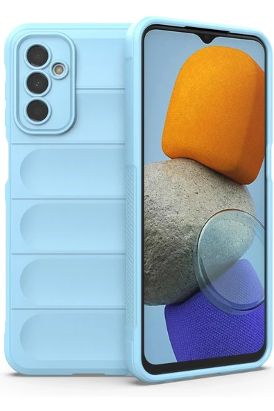 Samsung Galaxy M23 Kılıf Optimum Silikon - Sky Blue ürün görseli