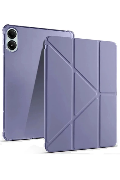 Xiaomi Redmi Pad Pro 12.1 Kılıf Kalemlikli Mars Tablet Kılıfı - Lila ürün görseli