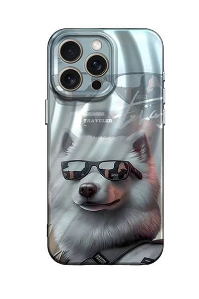 iPhone 14 Pro Kılıf Crew Desenli Kapak - Köpek ürün görseli