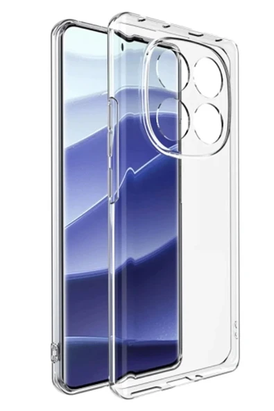 Xiaomi Redmi Note 14 Pro 4G Kılıf Lüx Şeffaf Silikon ürün görseli