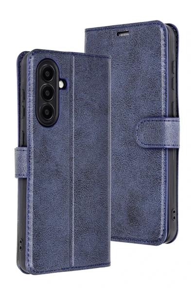 Samsung Galaxy A36 Kılıf Trend S Plus Kapaklı Kılıf - Lacivert ürün görseli