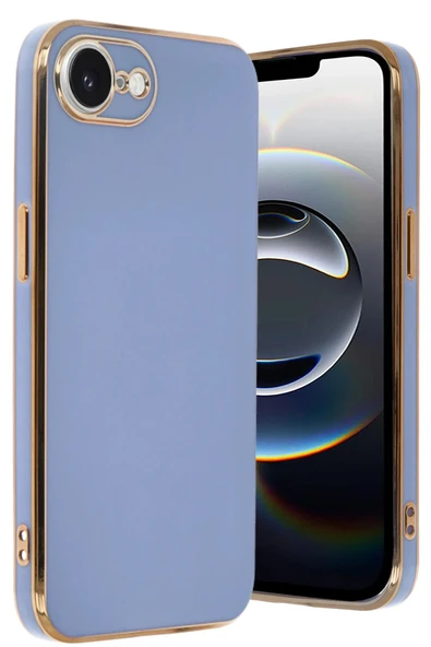 iPhone 16E Kılıf Volet Silikon - Mavi ürün görseli