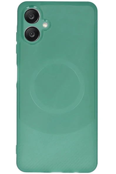 Samsung A06 Kılıf Maya Karbon Kapak - Koyu Yeşil ürün görseli