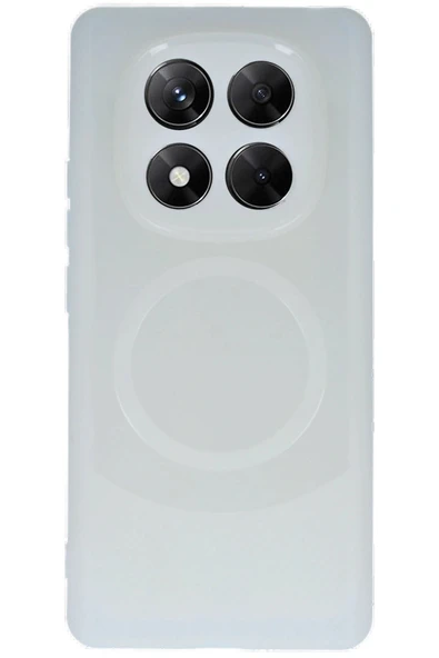 Xiaomi Redmi Note 14 Pro 4G Kılıf Maya Karbon Kapak - Krem ürün görseli