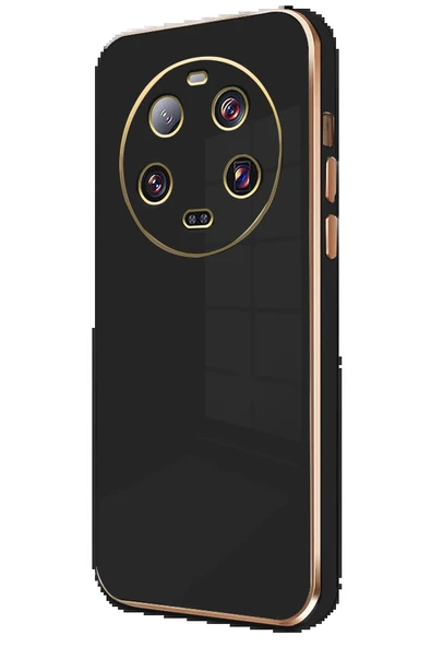 Xiaomi Mi 14 Ultra Kılıf Volet Silikon - Siyah ürün görseli