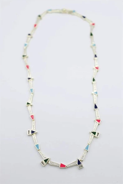 LitaeTrend Taşlı Marka Kolye - Altın ürün görseli 1