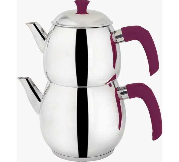 FMS Badem Orta Boy Çaydanlık - Mürdüm ürün görseli