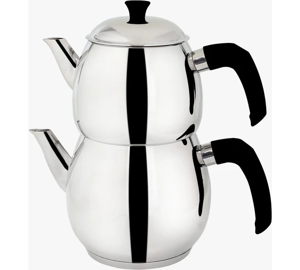 FMS Badem Orta Boy Çaydanlık - Siyah ürün görseli