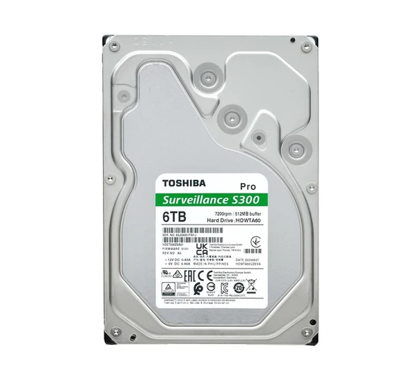 Toshiba S300 Pro 6TB 7200Rpm 512MB - MD10ADA600V - Resim 2