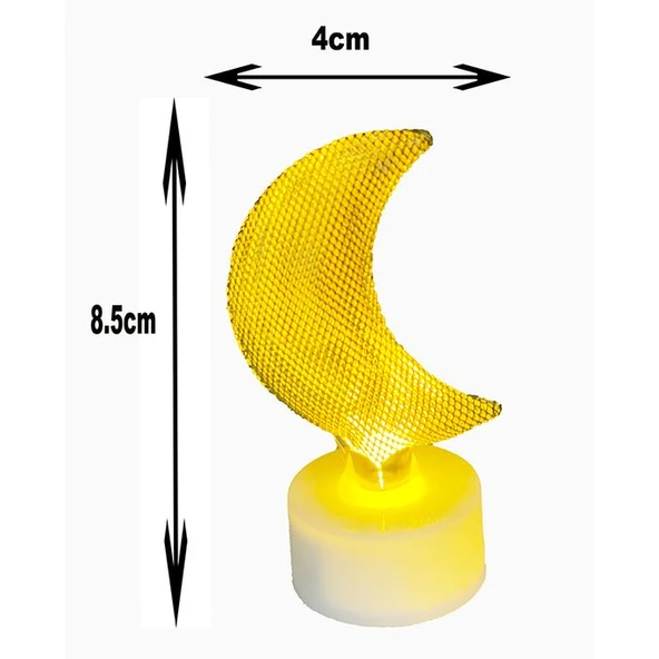 Dekoratif Led Lamba Metal Kaliteli Hediyelik  (Lisinya) - 2