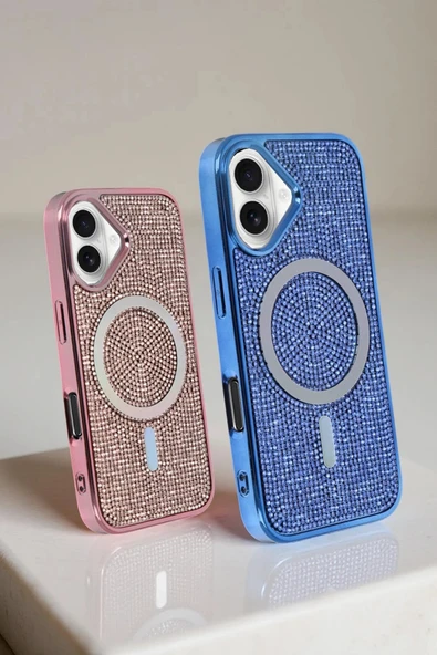 Apple iPhone 16 Helen Magsafe Kapak - Derin Mor - Resim 3