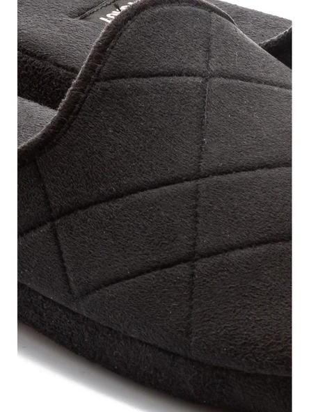 TWIGY TW BAKO SİYAH ERKEK SESSİZ TABAN EV TERLİK 41/46 - Resim 2