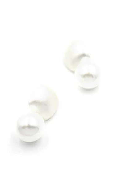 LitaeTrend İncili Küpe - Gümüş ürün görseli 1