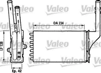 KALORİFER RADYATÖRÜ H155 P106 SAXO AX 644872 - 1