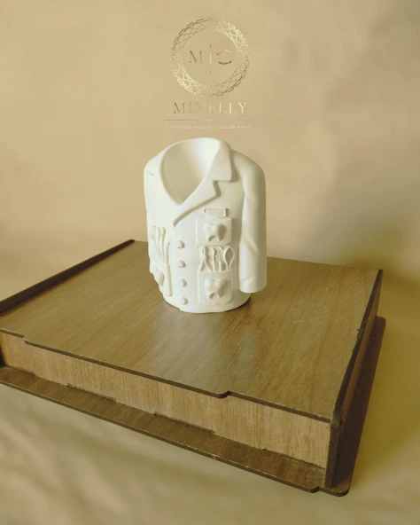 Minelly Diş Hekimi Kalemlik & Saksı - 2