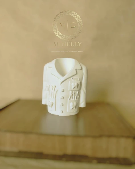 Minelly Diş Hekimi Kalemlik & Saksı