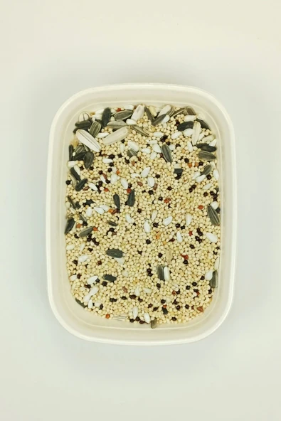 LitaeTrend Sultan Papağanı Karışık Doğal Taze Kuş Yemi - 1 kg - Resim 2