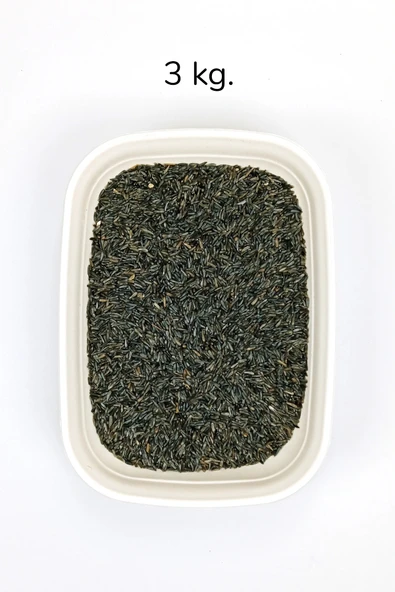 LitaeTrend Nijer Tohumu Doğal Taze Takviye Kuş Yemi - 3 kg - 1