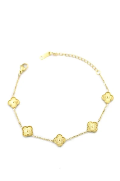 LitaeTrend VC Yonca Bileklik - Altın ürün görseli 1