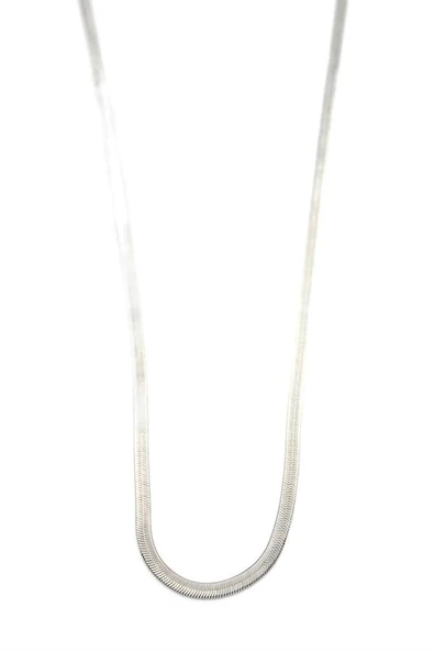 LitaeTrend Xuping İtalyan Zincir Kolye-60cm - Gümüş ürün görseli 1