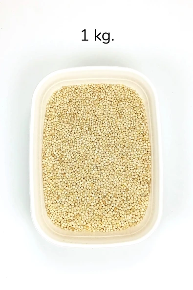 LitaeTrend Ak Darı Sade Tozsuz Doğal Taze Kuş Yemi - 1 kg - 1