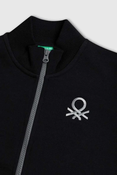 Erkek Çocuk BNT-B23351 Sweatshirt Siyah - Resim 3