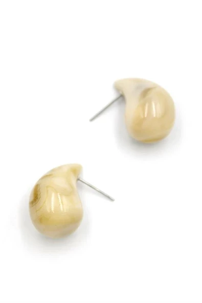 LitaeTrend Damla Küpe - Vizon - Resim 2