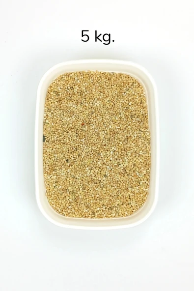 LitaeTrend Muhabbet ve Tüm Egzotik Kuşlar İçin Doğal Taze Tane Sarı Darı - 5 kg - 1