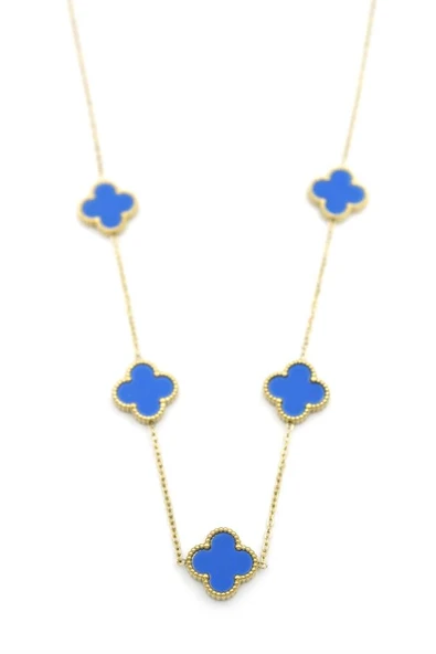 LitaeTrend VC Yonca Kolye - Lacivert - Resim 2