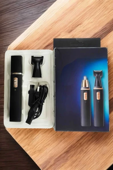 Seyahat Tipi Mini Taşınabilir Siyah Burun Kulak Yanak Kıl ve Tüy Temizleme Makinesi - Resim 5