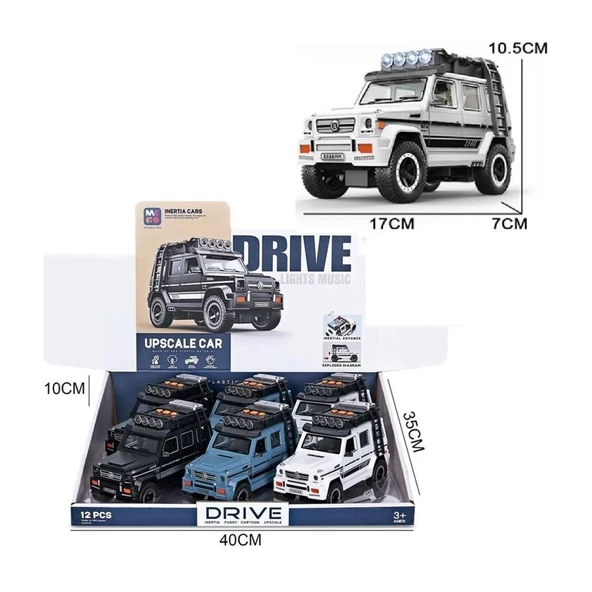 Çocuk MG-D700-04 Işıklı Müzikli Lüks Jeep -Vardem Oyuncak ürün görseli 1