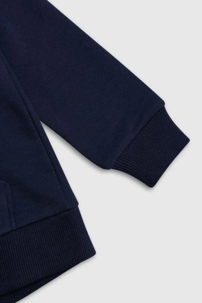 Erkek Çocuk BNT-B23351 Sweatshirt Lacivert - Resim 4