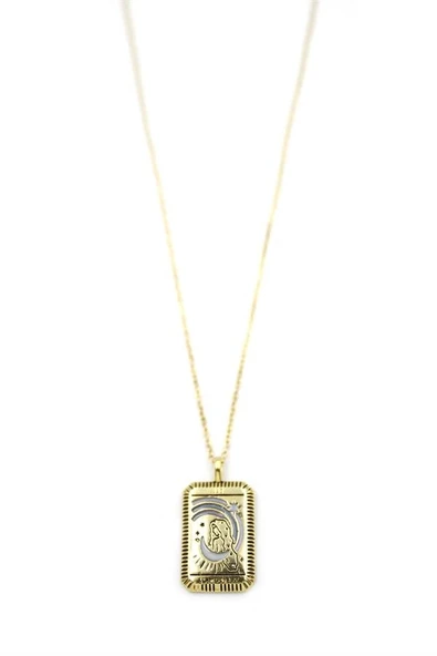 LitaeTrend Tarot Kolye - Altın - 1