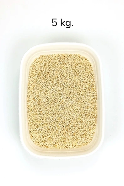 LitaeTrend Ak Darı Sade Tozsuz Doğal Taze Kuş Yemi - 5 kg - 1