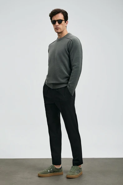 Lufian 112190329 Sımon Smart Erkek Chino Pantolon Slim Fit Erkek Pantolon - Resim 3